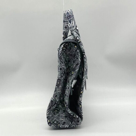 Vera Bradley Gray Recycled Cotton Plaza Tile Pattern Grand Hanging Travel Organi - Picture 3 of 13